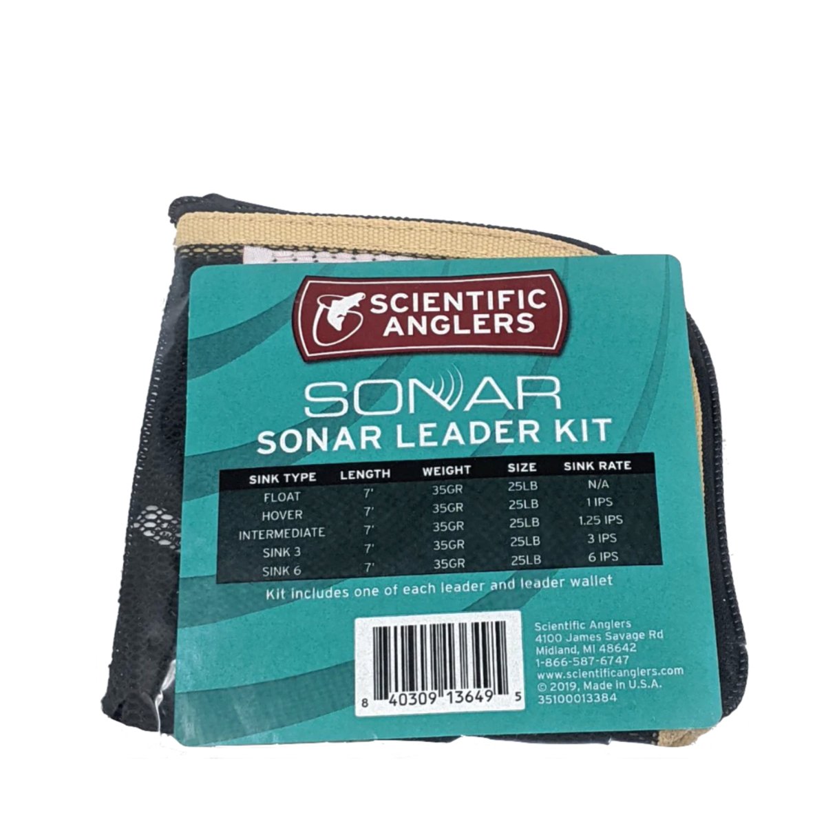 Sonar Leader Kit TaleTellers Fly Shop