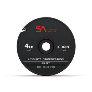 Absolute Fluorocarbon - Clear - Tippet - 30M - TaleTellers Fly Shop