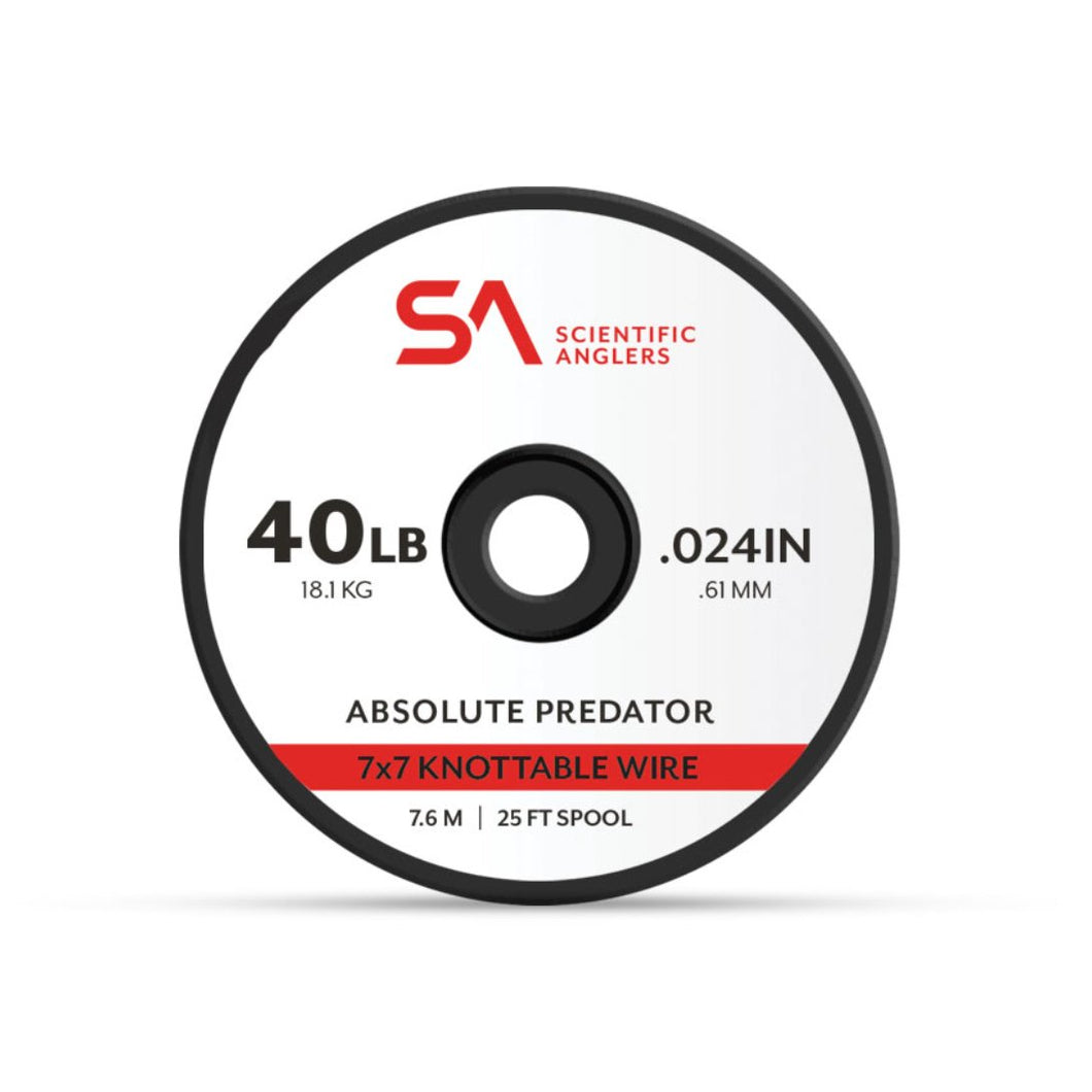 Absolute Predator Wire 7x7 Knottable Wire - TaleTellers Fly Shop