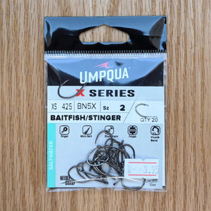 Baitfish/Stinger - XS425 - BN5X - Umpqua X Series Hooks - TaleTellers Fly Shop