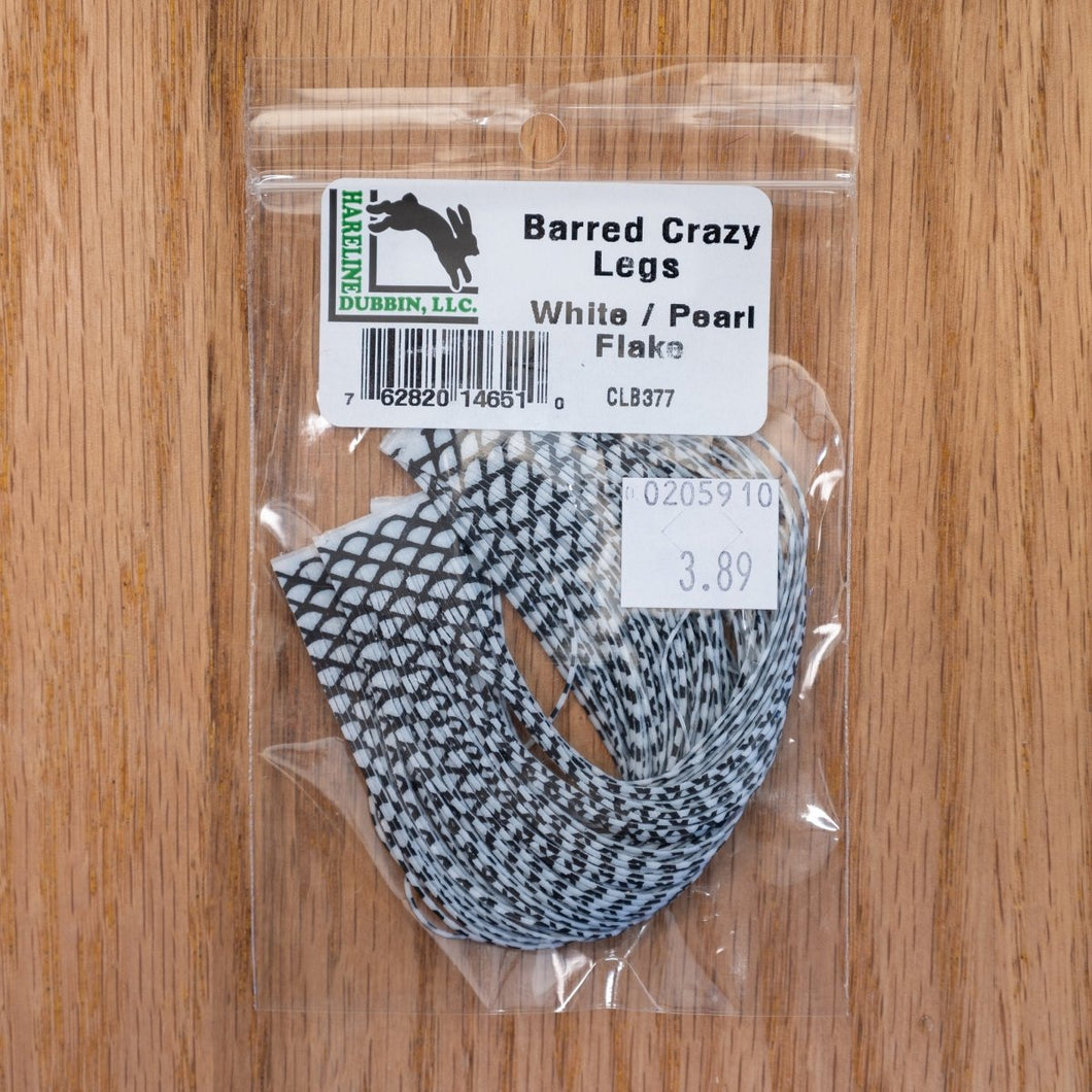 Barred Crazy Legs - Hareline - TaleTellers Fly Shop