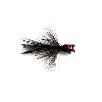 Bluegill Bug Popper Black - TaleTellers Fly Shop