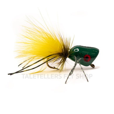 Bombshell Popper - Frog - TaleTellers Fly Shop