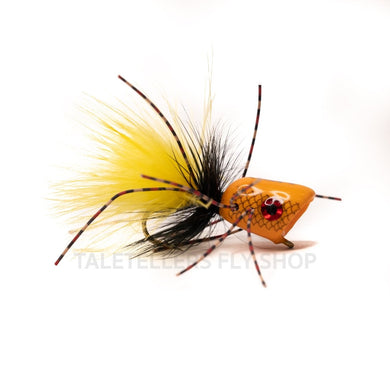 Bombshell Popper - Yellow - TaleTellers Fly Shop