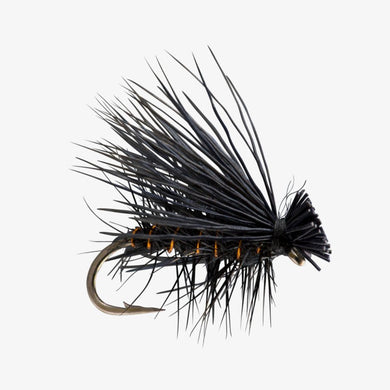 Elk Hair Caddis - All Black - TaleTellers Fly Shop