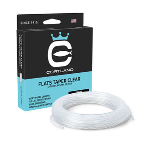 Flats Taper Clear - Cortland - TaleTellers Fly Shop