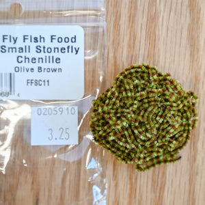 Fly Fish Food Small Stonefly Chenille - TaleTellers Fly Shop