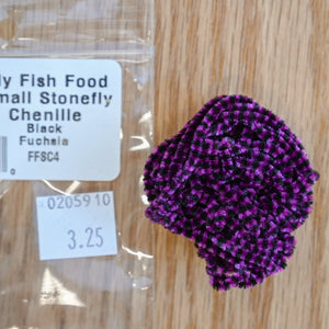 Fly Fish Food Small Stonefly Chenille - TaleTellers Fly Shop