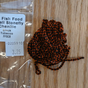 Fly Fish Food Small Stonefly Chenille - TaleTellers Fly Shop