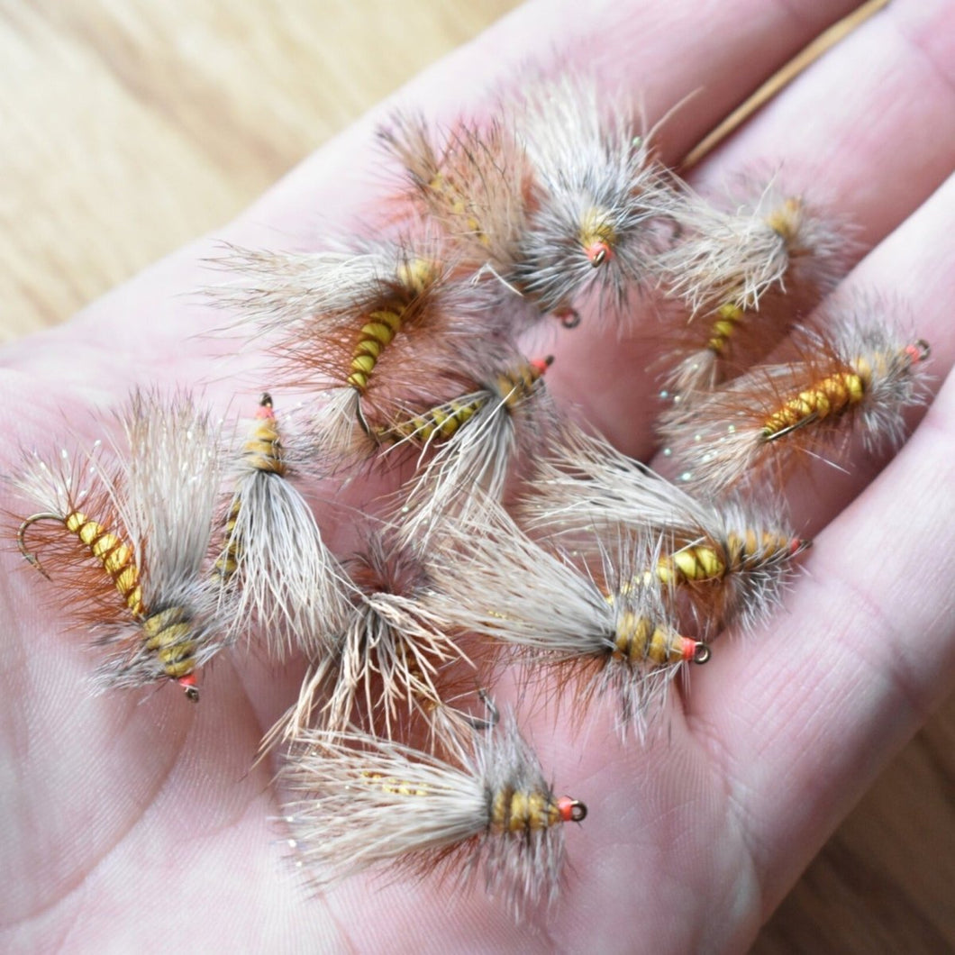 Fly Selection - 15 Small Stream Flies - TaleTellers Fly Shop