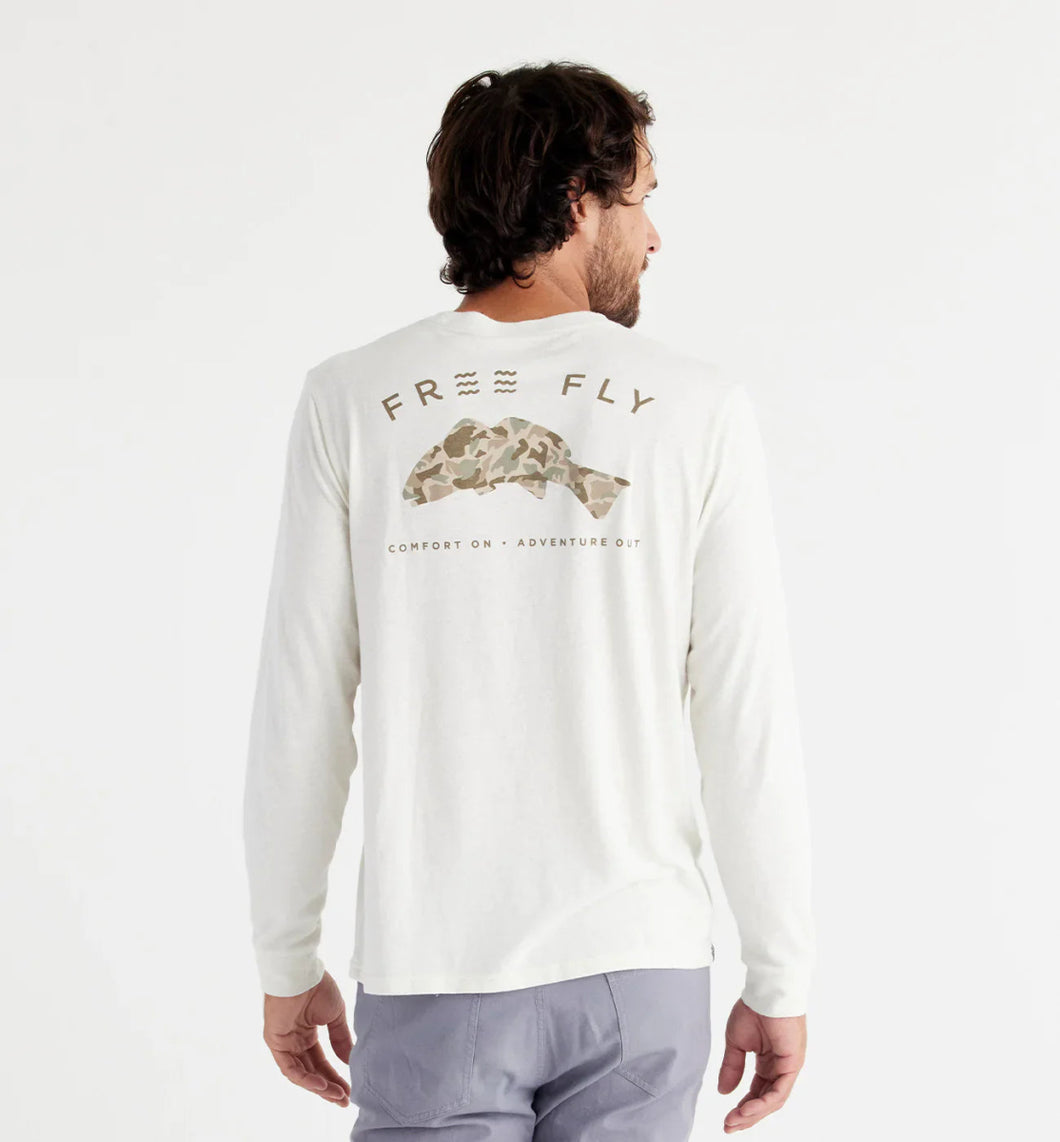 Free Fly - Redfish Camo Long Sleeve - TaleTellers Fly Shop