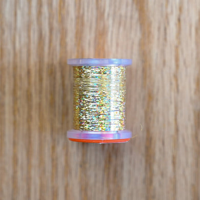 Holo Tinsel - Small - Gold - TaleTellers Fly Shop