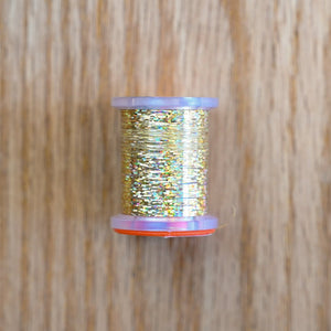 Holo Tinsel - Small - Gold - TaleTellers Fly Shop