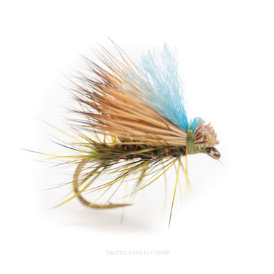 Hot Spot Elk Hair Caddis - Olive - TaleTellers Fly Shop