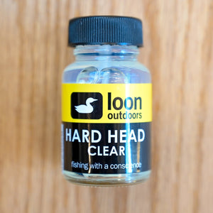 Loon Hard Head Clear - Head Cement - TaleTellers Fly Shop