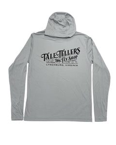 Sun Hoodie - Silver - TaleTellers Fly Shop