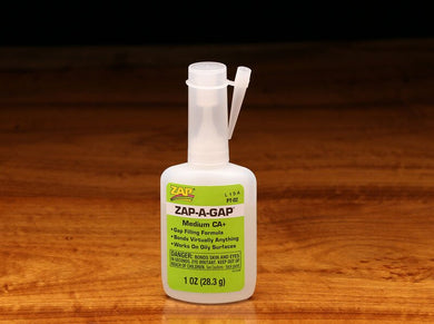 Zap - A - Gap CA+ 1 oz Green Bottle - TaleTellers Fly Shop