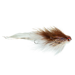Galloup's Bangtail - Tan/Brown - Articulated Streamer