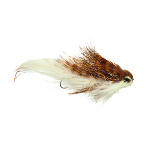 Galloup's Mini Bangtail - Brown/Tan - Articulated Streamer