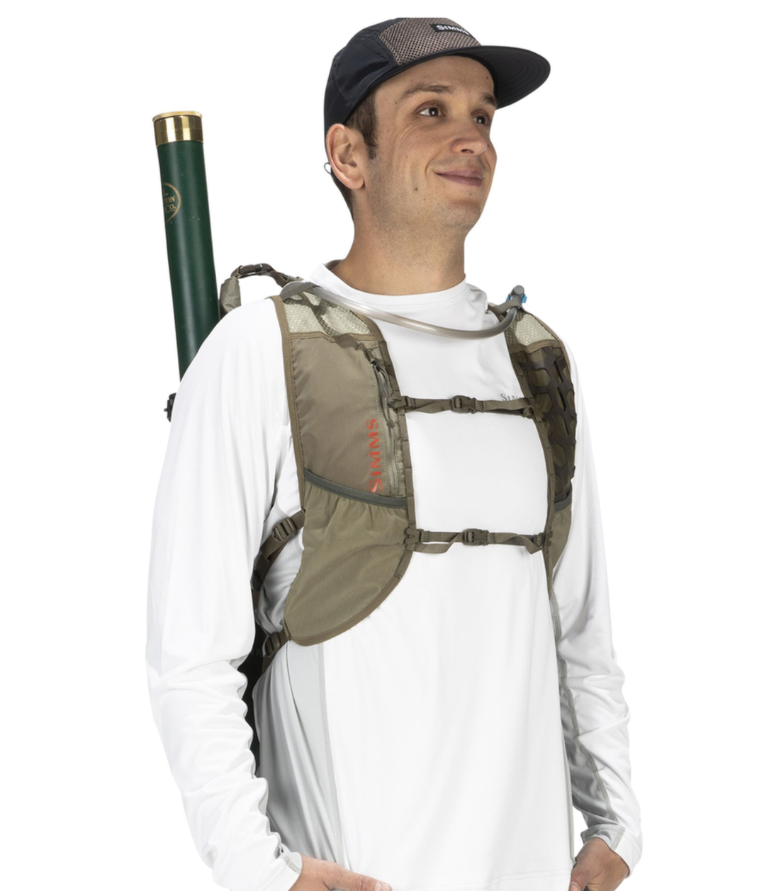 Simms Flyweight Pack Vest - Tan - S/M