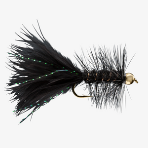 Wooly Bugger - Gold Bead - Black