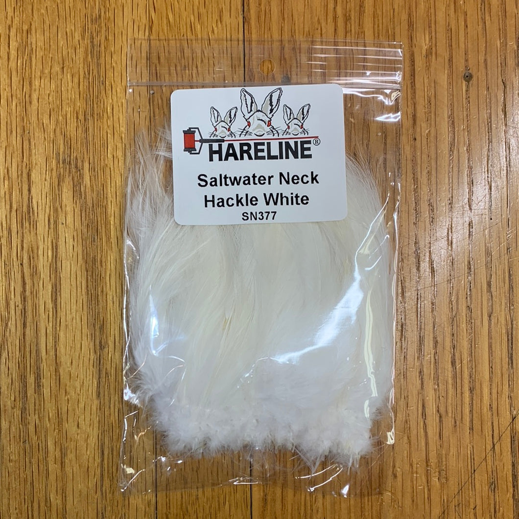 Saltwater Neck Hackle (White)