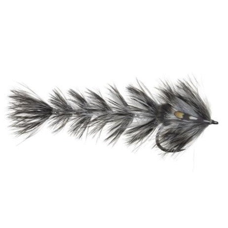 Grizzly/White - Feather Game Changer - Fly Men Fishing Company