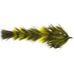 Olive/Yellow - Feather Game Changer - Fly Men Fishing Company